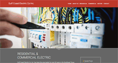 Desktop Screenshot of gulfcoastelectric.com